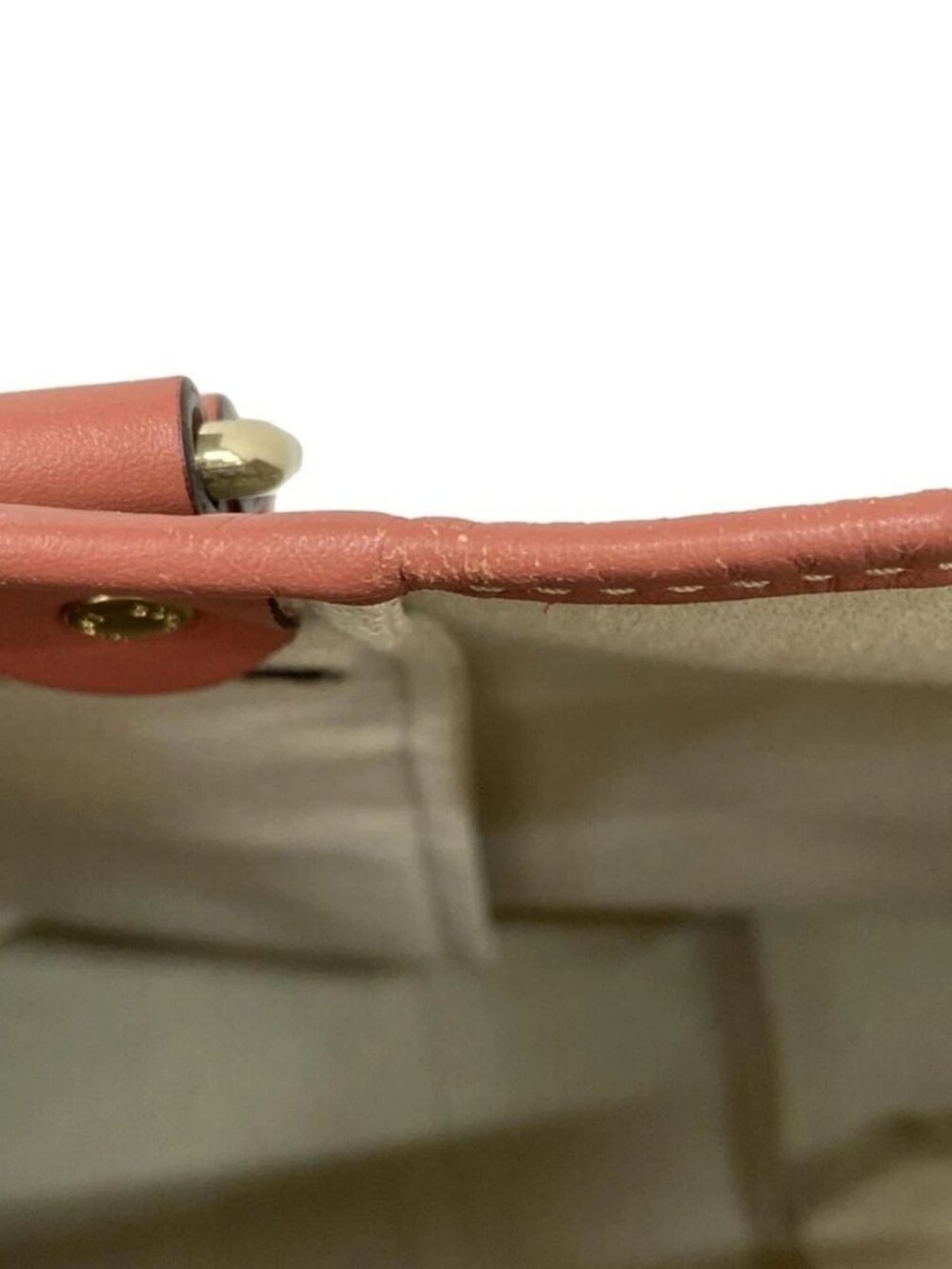 GUCCI GG Plus/GG Supreme 197953 Beige Dark Brown Pink Beige PVC Leather - Picture 11 of 13